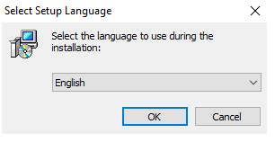 Select Language Setup
