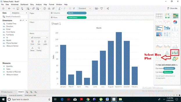How to Create Tableau Box Plot?