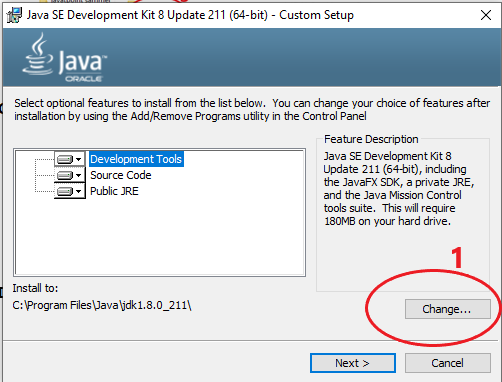 Run Java Installation file