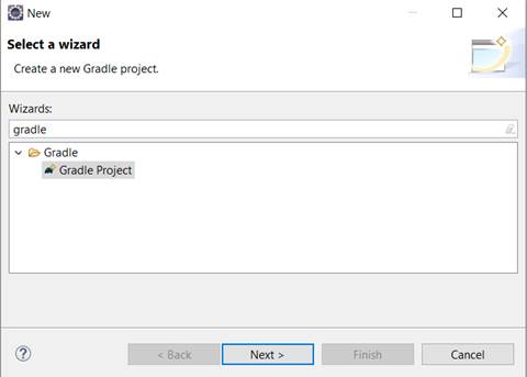 Create a project on Eclipse using Gradle 1
