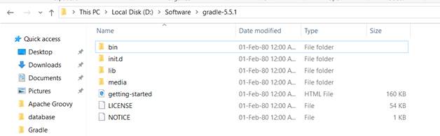 Installation and Configuration of Gradle on Windows 1