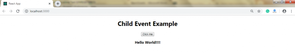 Child Event