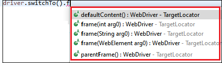 Frame Handling in Selenium Web Driver 1