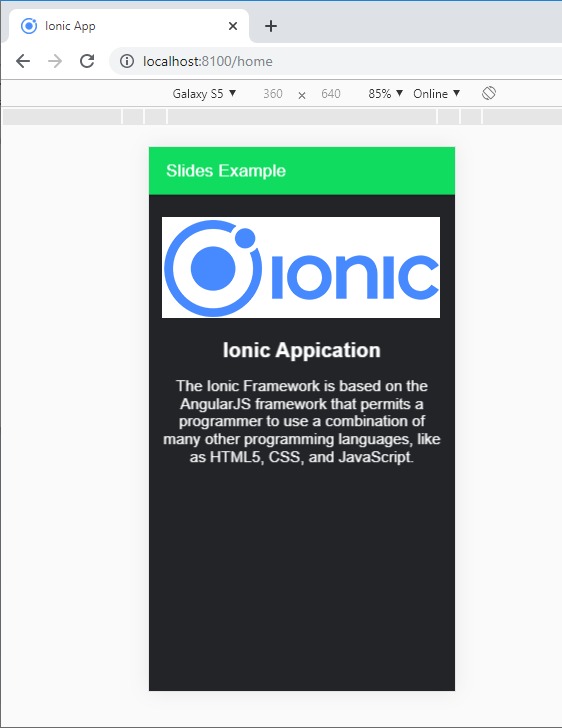 Ionic Slides 1
