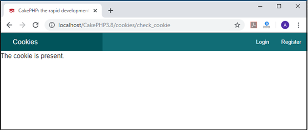 CakePHP Cookies 3