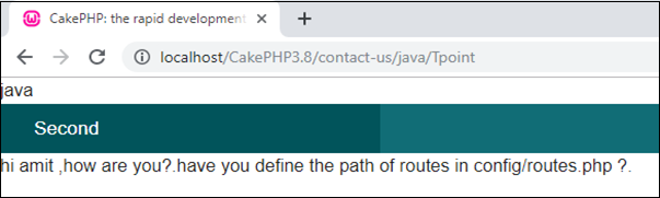 CakePHP Routes 4