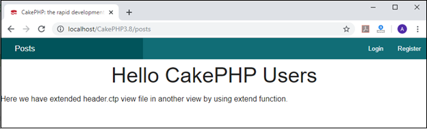 CakePHP View Variables
