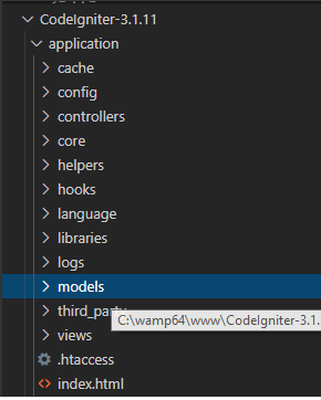 CodeIgniter Models