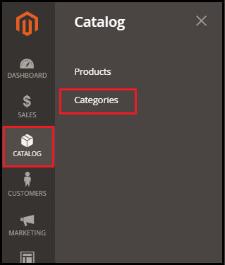 create product category in Magento 