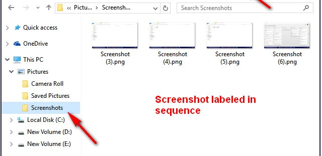 How to take a screenshot on windows