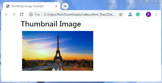 Bootstrap 4 Images