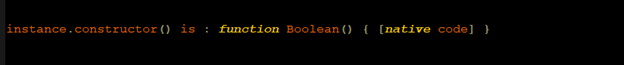 Boolean in ES6