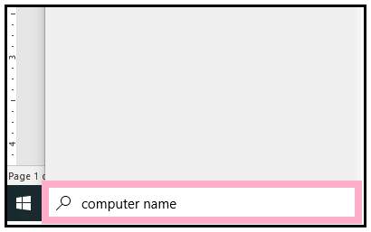 How to find Computer name on Windows