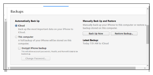 How to backup iPhone to computer