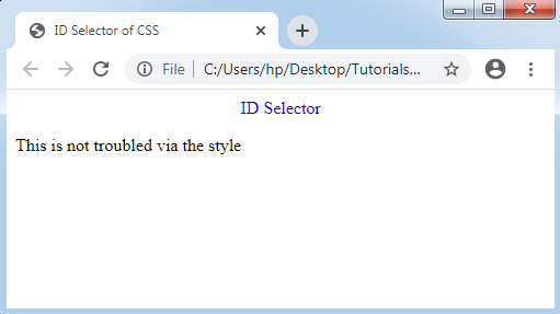 CSS Selector