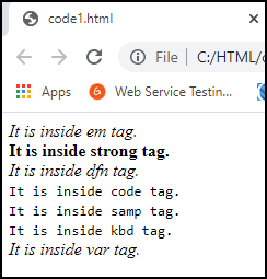 HTML City tag