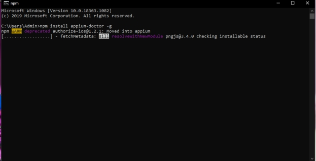 how to start appium server from command line