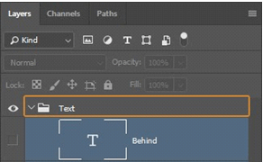 Text Behind an Object Using Photoshop CC