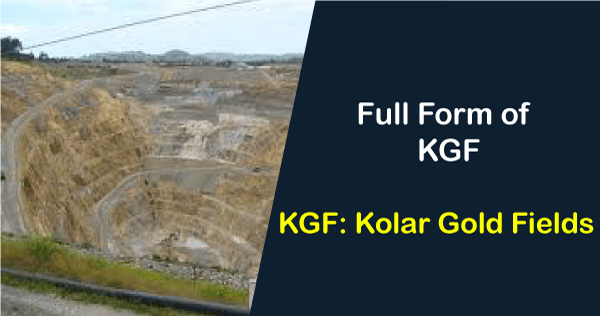 Full Form of KGF