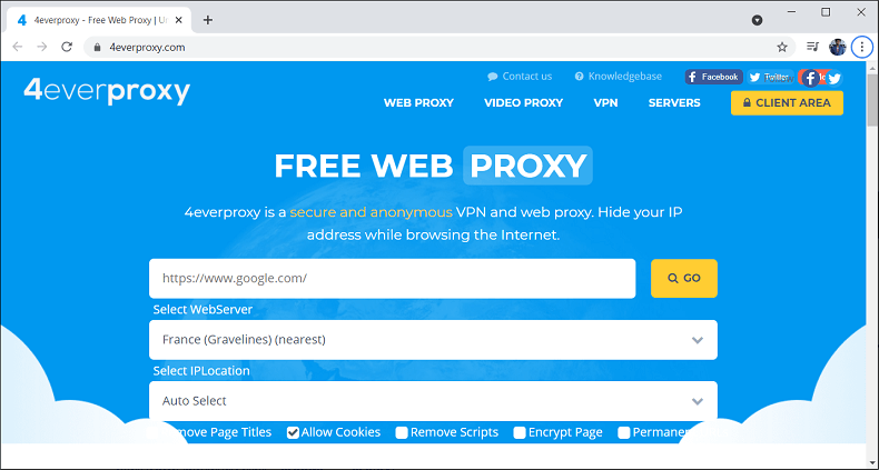 Fifteen Free Proxy Servers