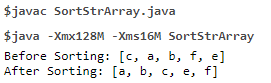 String Array in Java