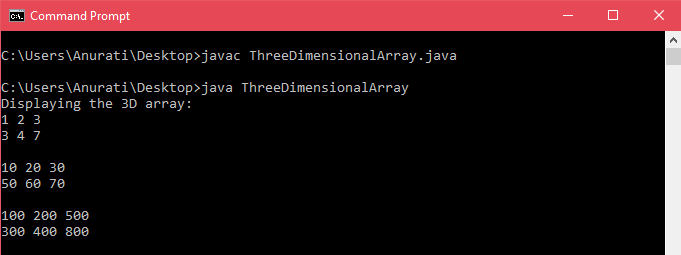 How to create an array in Java