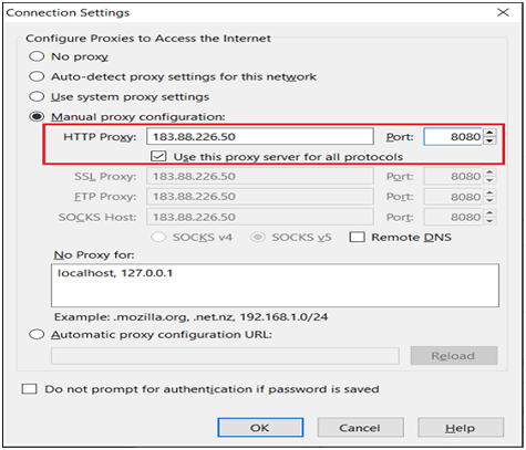 How to set up and use a proxy server